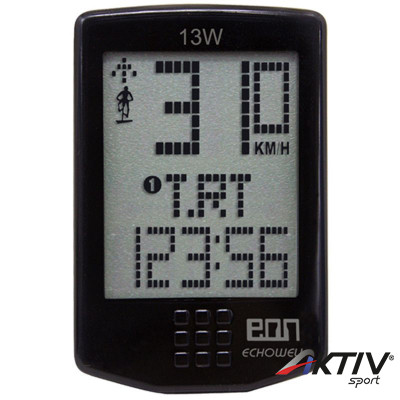 Echowell km óra vezeték nélküli EON 13w fekete