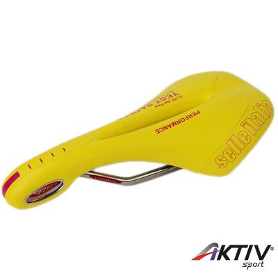 Kerékpár nyereg Selle Italia Flite sárga