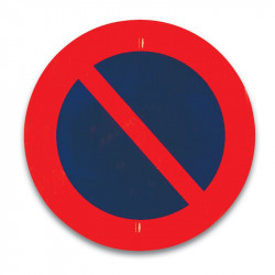 Kresz tábla - Várakozni tilos Amaya Játék Amaya