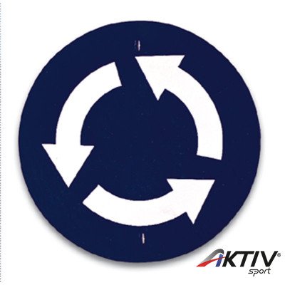 Kresz tábla - Körforgalom Amaya