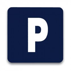 Kresz tábla - Parkolóhely Amaya Játék Amaya