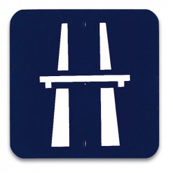 Kresz tábla - Autópálya Amaya Játék Amaya