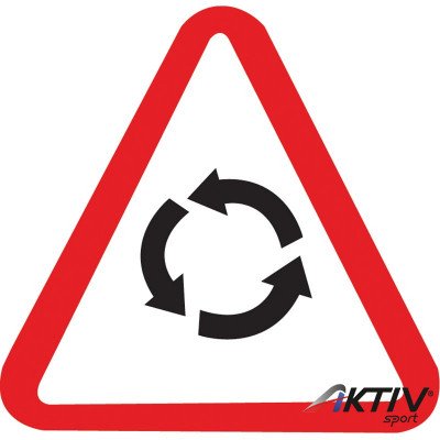 Kresz tábla - Körforgalom Amaya