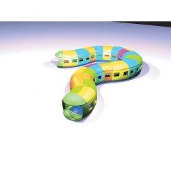 Vonat alagút rendszer