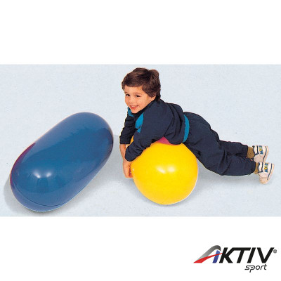 Henger alakú labda 75 cm sárga Amaya