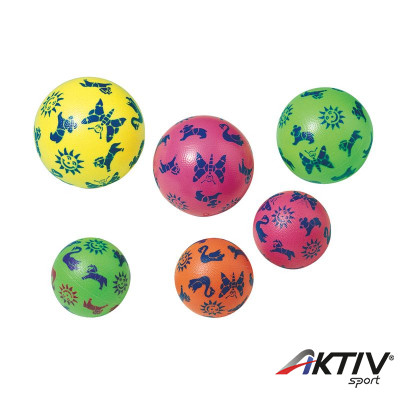 Rücskös mintás PVC labda Amaya 14 cm