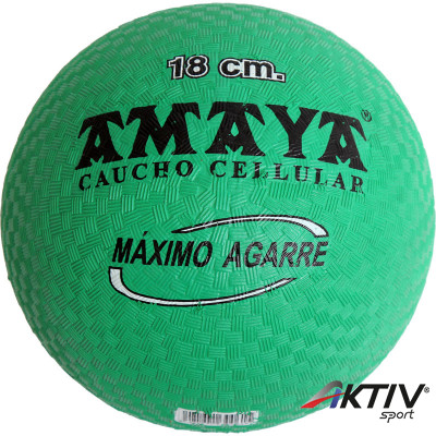 Rücskös gumilabda Amaya 18 cm