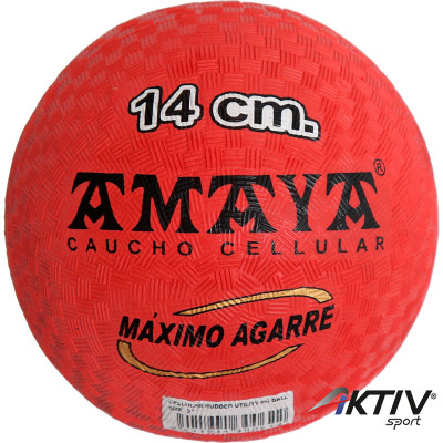 Rücskös gumilabda Amaya 14 cm