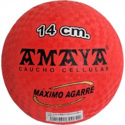 Rücskös gumilabda Amaya 14 cm Gyereknap Amaya