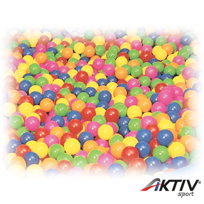 Medencébe való színes labdák 7,5 cm-es Amaya