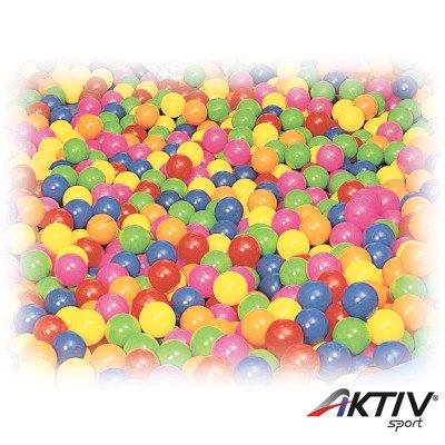 Medencébe való színes labdák 7,5 cm-es Amaya