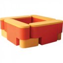 Óvodai tároló puha elemekből Amaya