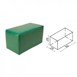 Lakkozott szivacs Amaya téglalap 25x25x50 cm
