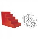 Lakkozott szivacs Amaya 5 fokos lépcső