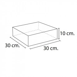 Lakkozott szivacs Amaya vastag lap
