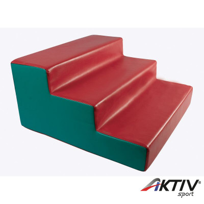 Lakkozott műbőr szivacs Amaya 3 fokos lépcső