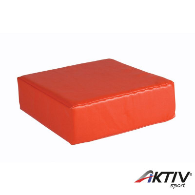 Lakkozott műbőr szivacs Amaya téglalap 10x30x30 cm