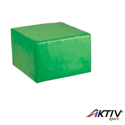 Lakkozott műbőr szivacs Amaya téglalap 20x30x30 cm