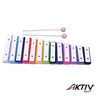 13 db harangjáték xilofon és kottakönyv Amaya