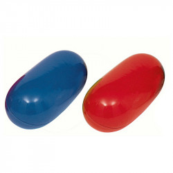 Ovális gimnasztikai labda Amaya 75 cm piros Fitness Amaya