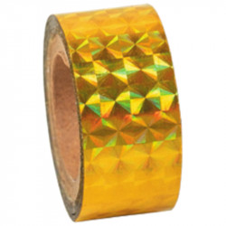 Dekorációs szalag tornakarikára Amaya csillám arany 14 m Sportszer Amaya