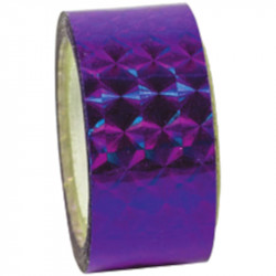 Dekorációs szalag tornakarikára Amaya csillám lila 14 m Sportszer Amaya