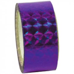 Dekorációs szalag tornakarikára Amaya csillám lila 14 m Sportszer Amaya