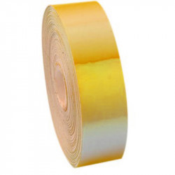 Dekorációs szalag tornakarikára kaméleon arany 14 m