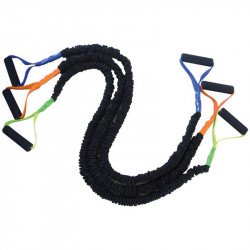 Erősített gumikötél Amaya kék erős Fitness Amaya