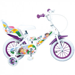 Gyerek kerékpár Dóra a felfedező 12 12 col - lány kerékpár