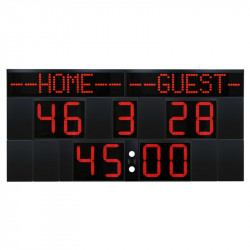 Kültéri eredményjelzo programozható Sportszer Favero