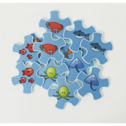 Egyensúlyozó zselés korong vizi állatos betéttel