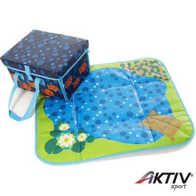 Szőnyeg horgásztó mintával