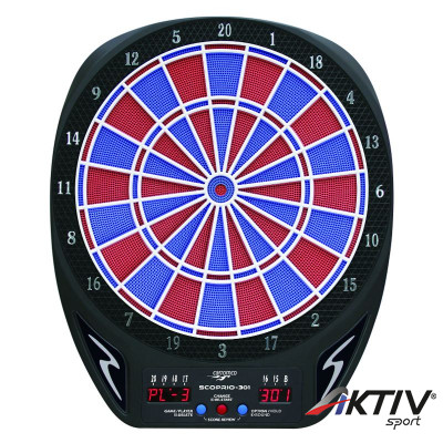 Elektromos darts SCORPIO-301 Fekete