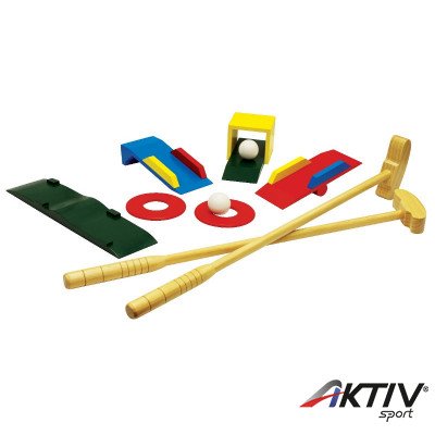 Mini golf szett gyerekeknek