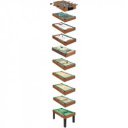 Játékasztal 10in1 CHOICE-XT