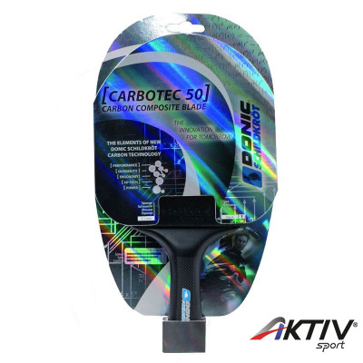 Donic Carbotec 50 ping-pong ütő anatóm