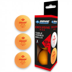 Donic Exclusive ping-pong labda  3 csillagos narancs Sportszer Donic
