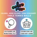 Donic szines ping-pong labda