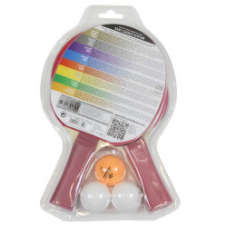 Ping-pong szett Donic Appelgren Line 300 piros nyelű