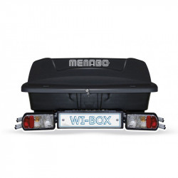 Menabo Wi-Box kerékpárszállító vonóhorogra