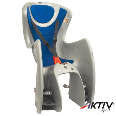 OK Baby Body Guard hátra szerelhető gyermekülés csomagtartóra ezüst-kék