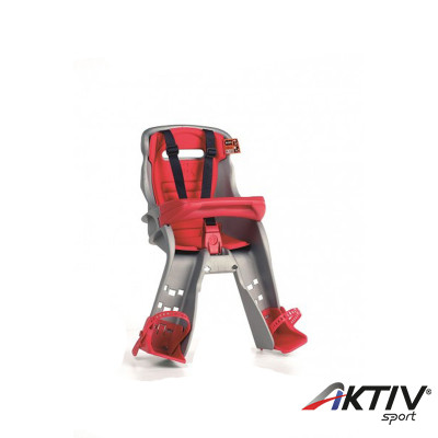 OK Baby Orion előre szerelhető gyermekülés homlokcsőre ezüst-piros