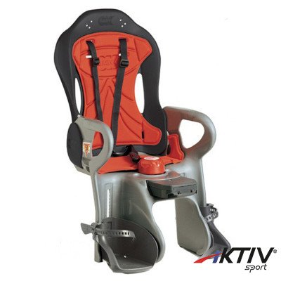OK Baby Sirius hátra szerelhető gyermekülés dönthető szürke-piros
