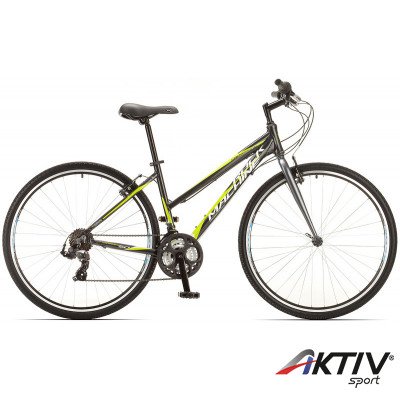 Rock Machine 13 Crossride 50 Lady női Cross kerékpár szürke-zöld 17