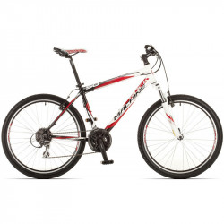 Rock Machine 13 Surge 50 férfi 26-os MTB kerékpár fekete-fehér-piros 21,5 City kerékpár Rock Machine