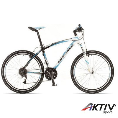 Rock Machine 13 Typhoon 50 férfi 26-os MTB kerékpár fehér-kék-fekete 19,5