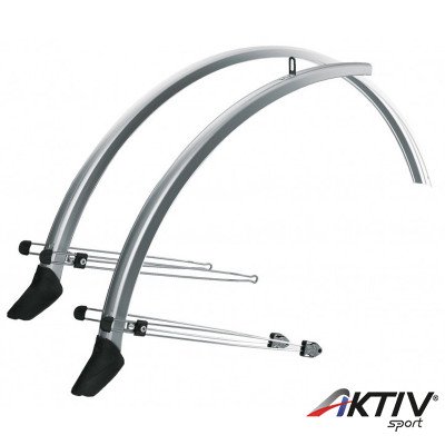 SKS 15 Commuter Hybrid sárvédő szett 45 mm ezüst