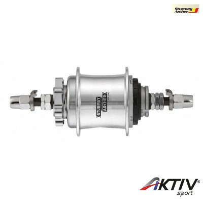 Sturmey Archer CS-RK3 kazettás agyváltó tárcsafékhez [36L, fekete]