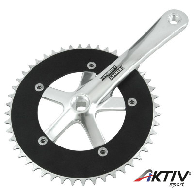 Sturmey Archer FCT22 SingleSpeed/Fixie Pálya négyszögtengelyes hajtómű ezüst